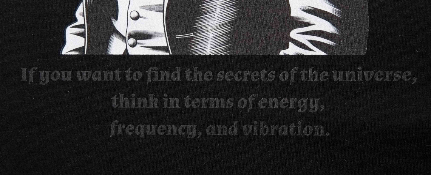 Nikola Tesla Tee Black