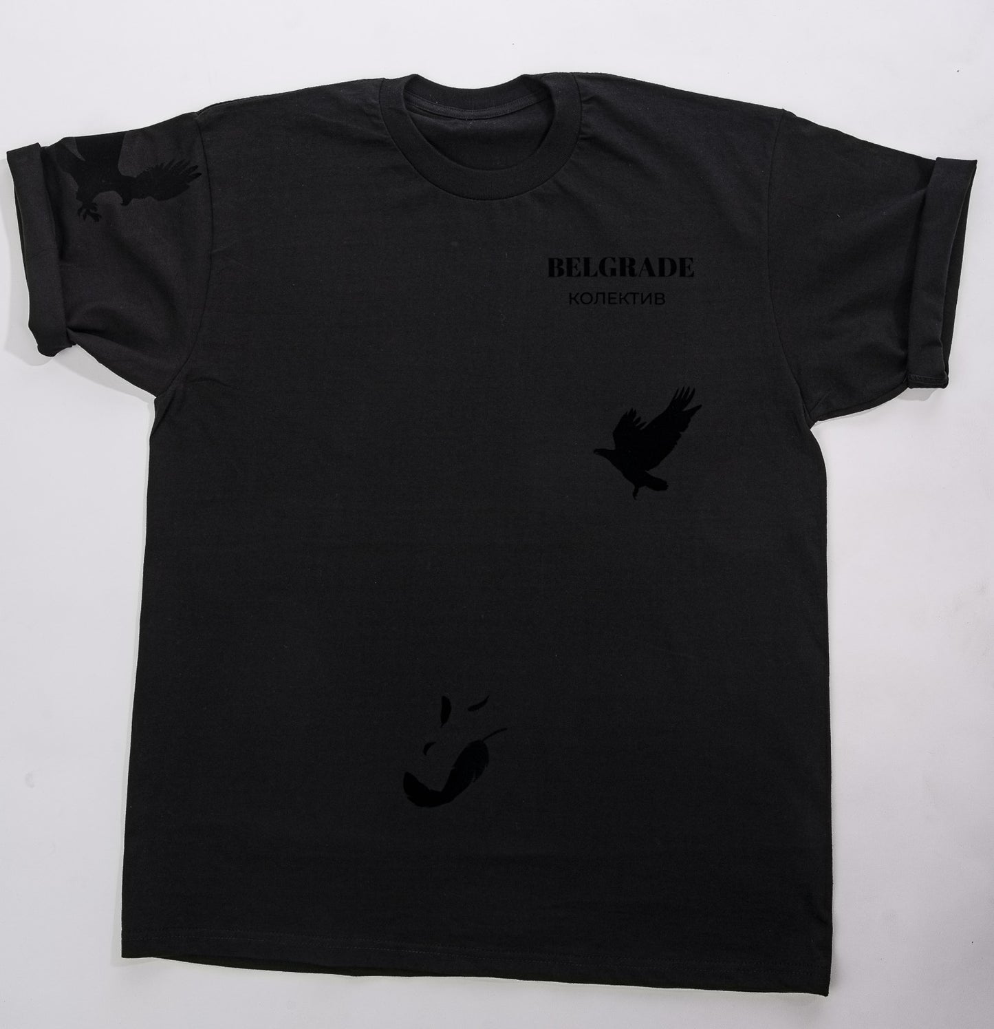 "Flight" Tee Black